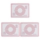 thumbnail image 5 of Matsuzay Biscuit Silicone Kneading Mat with Scales Sheet Pad Bakeware Accessories Rolling Restaurant Kitchen Bakery Type1 NO1, 5 of 6
