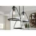 thumbnail image 6 of Progress Lighting, Range, 1-Light, Wall Sconce, Polished Nickel, Clear Seeded Glass Shade, 6 of 11