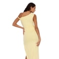 thumbnail image 2 of Forever 21 Women’s Maxi Dress with Side Ruching Detail and High Neckline, Sleek Fitted Silhouette with Side Slit for Evening and Special Occasions, XS-XL, 2 of 7
