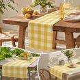 thumbnail image 4 of Virelaxpo Tropical Leaf Table Runner Dining Table Decor Wrinkle Resistant Fabric for Kitchen Party Wedding, 4 of 7
