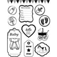 Stamperia Cling Stamp 5.5"X7"Baby