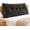 Black, variant on Dorm Headboard Pillow Twin XL Dorm Bed Wedge Cushion, Bed Backrest Bolster Cushion with Side Pocket, College Back Support for Reading Relaxing