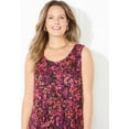 thumbnail image 3 of Catherines Women's Plus Size Printed Lace Dress, 3 of 4