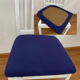 thumbnail image 4 of Funda de silla elástica, funda de cojín de vellón polar grueso, color sólido, cojín de respaldo de hotel de lujo ligero para el hogar, 4 of 5