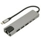 thumbnail image 3 of Hub tipo C a HDTV 6 en 1 Interfaz multimedia 4K HD Alimentación de 87 W Ethernet Puerto USB C Hub USB C Ethernet, 3 of 12