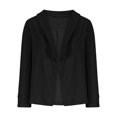 thumbnail image 4 of Women Plus Size Long Sleeve Blazer Jacket Open Front Cardigan Coats Business Casual Suit Jacket, 4 of 6