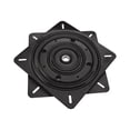 thumbnail image 1 of Asiento de barco plano de 360 grados, placa de acero giratoria, taburete de Bar, placa de montaje giratoria 360 10 pulgadas Sharpla Base giratoria del asiento, 1 of 8