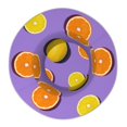 thumbnail image 4 of Kll Yellow Lemon And Orange Bucket Hat For Women Men Packable Travel Beach Sun Hat Outdoor Rave Accessories Reflective Fisherman Cap, 4 of 9