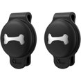 thumbnail image 1 of Estuche para collar de perro NQ AirTag paquete de 2 negro, 1 of 5