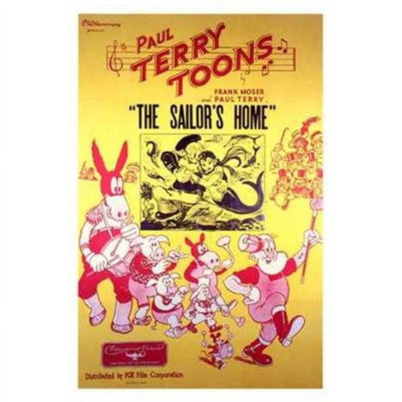 Posterazzi MOV197797 The Sailors Home Movie Poster - 11 x 17 in.