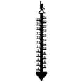 thumbnail image 1 of liraijei Snowfall Measuring Gauge Outdoor Measuring Gauge Detachable Measuring Stick. D5V8, 1 of 1