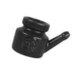 thumbnail image 1 of Ceramic Neti Pot Leakproof Sinus Rinse Pot Nasal Cleansing Rinsing Pot Durable for Nasal Cleansing 350ml Black, 1 of 9