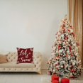 thumbnail image 6 of AIGUR Christmas Pillow Covers Stylish Snowflake Print Cushion Covers for Winter Holiday Decoration, 6 of 9