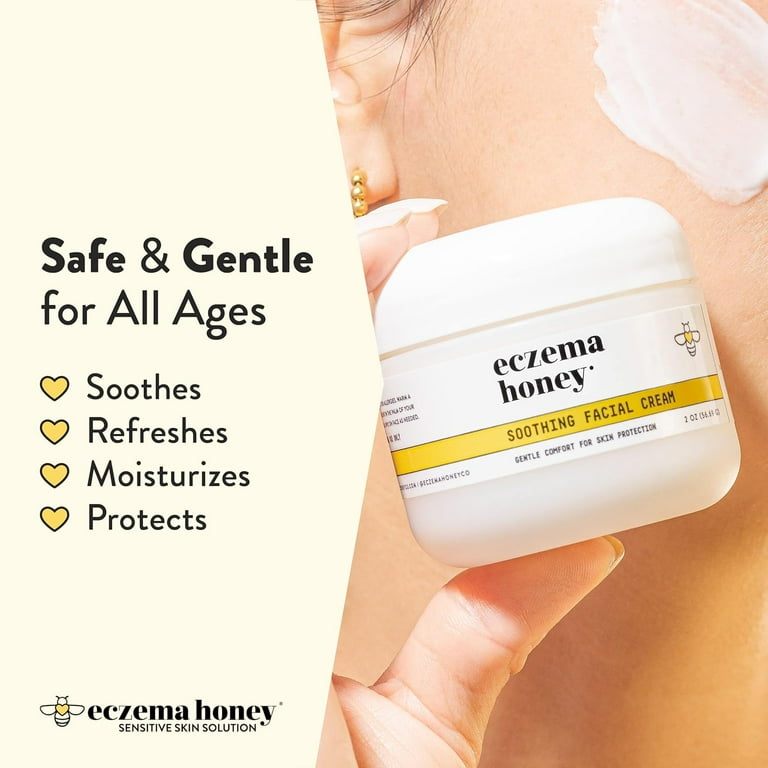 ECZEMA HONEY Soothing Facial Cream - Eczema Lotion for Face