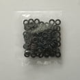 thumbnail image 1 of 100Pcs Wacky O Rings Wacky Rigging Soft Plastic Worms Fishing Lure Fishing Rig Fishing Tackle Connectors Tackle 1.0-5.3Mm 5 Size 4#, 1 of 10