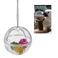 BQBQERT Chew Toy Hanging Foraging Ball with Balls Inside Bird Cage ...
