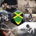 thumbnail image 5 of 6 Pack Guitar Picks Plectrums Jamaican Flag Guitar Pick Guitar Picks for Women Men Beginner Guitar Palyers, 5 of 7