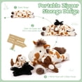 thumbnail image 5 of Tezituor 4Pcs Horse Stuffed Animal 21" Mommy Stuffed Horse with 3 Ponies Plush Toy, 5 of 9