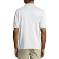 Hanes Men's Ecosmart Jersey Polo Shirt with Pocket