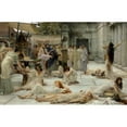 thumbnail image 2 of Lawrence Alma-Tadema 24x17 Gold Ornate Framed and Double Matted Museum Art Print Titled - The Women of Amphissa (1887), 2 of 4