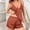 Suit-580Brown, variant on Gamivast 2 Piece Sets for Women Satin Lace Patchwork Cami Top & Shorts Sleepwear Silk Feel Loungewear Summer Nightwear Soft Pajamas Gift