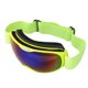 thumbnail image 2 of Gafas de snowboard de doble capa resistentes al viento y a la niebla para niños, amarillas, para aventuras al aire libre, gafas de esquí a prueba de niños, 2 of 8