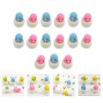 thumbnail image 3 of 15 Pcs Gommes Créatives en Forme de Poussin Gommes Décoratives Récompenses Étudiantes (Couleur Aléatoire), 3 of 8