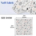 thumbnail image 5 of Coolnut Set of 4 Wildflowers Satin Napkin Square 20 Inches Table Napkins Soft Smooth Decorative Napkins for Wedding Banquet Party Decoration, 5 of 6