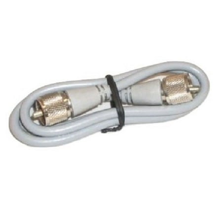 Cable Molded Ends - WORKMAN 8X-3-PL-PL (RG8X) 3` FOOT CB RADIO / HAM ANTENNA COAX CABLE MOLDED ENDS