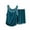 Army Green, variant on Bixock Pajamas Set for Women 2 Piece Loungewear Set Round Neck Sleeveless Tank Top And Shorts Solid Color Loose Indoor Homewear Sleepwear Women Clothings