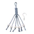 thumbnail image 3 of Contenedores Cesta de frutas con hamaca para colgar frutas con ganchos debajo del gabinete (gris 21 cm) JShteea Libre de BPA, 3 of 8