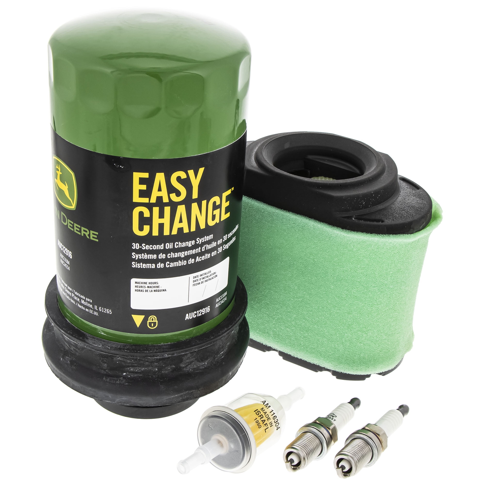 John Deere Quick Engine Oil Change System Easy Change 30 Second AUC12916 Walmart