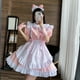 thumbnail image 1 of Traje de sirvienta para Halloween, vestido de sirvienta francesa, disfraz de cosplay, delantal clásico, exótico para mujer., 1 of 5