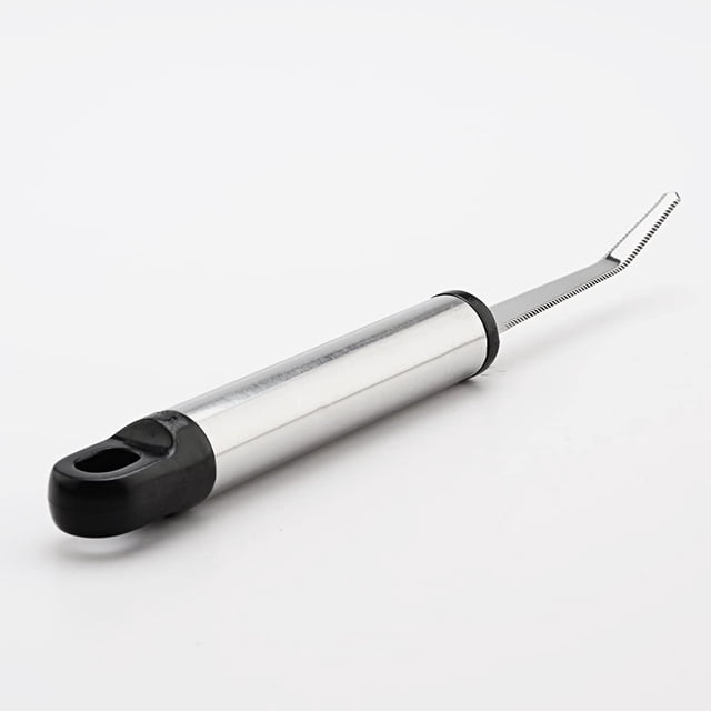 serrated stainless curved serrated utility small grapefruit fruit knife with Long Handle Kitchen Peeler