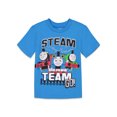 thumbnail image 2 of Thomas & Friends Thomas the Train Little Boys T-Shirt and Mesh Shorts Outfit Set Infant to Big Kid, 2 of 5