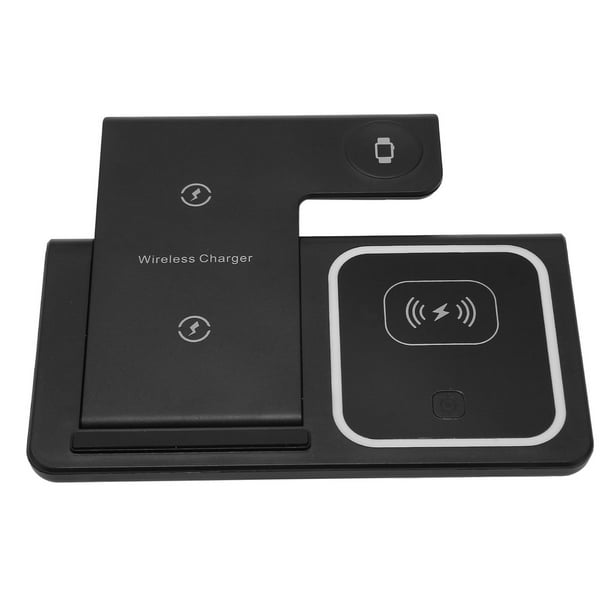 Estación de Carga Inalámbrica Base de Carga Inalámbrica Rápida 3 en 1 para I13 12 11 X XS XR 8 8P Auriculares Soporte de Cargador Inalámbrico Plegable para Reloj IOS ANGGREK Otros