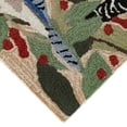 thumbnail image 2 of Liora Manne Frontporch Bird Border Indoor Outdoor Area Rug Natural, 2 of 5