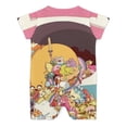 thumbnail image 2 of Adventure Time Baby Romper Short Sleeve Bodysuits Soft Rompers Summer Clothes One-Piece Jumpsuits Outfits 6-9M, 2 of 8