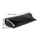thumbnail image 2 of unbranded 2Ud Estuche Para Gafas Suave De PU Negro Con Interior Acolchado Y Para Viaje, 2 of 8