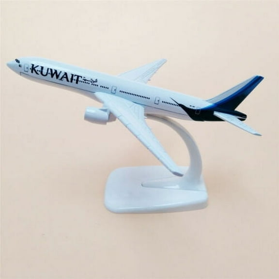 16cm Air Kuwait Airways Boeing B777 Airlines Diecast Airplane Model Plane Alloy