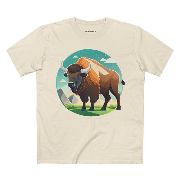 Animals Shirt, Bison Shirt