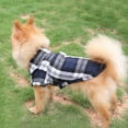 thumbnail image 3 of Dog clothes Pet casual coat Pet button plaid shirt, 3 of 6