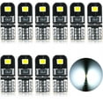 thumbnail image 3 of Bombillas LED T10 CANBUS 12 V blancas sin polaridad W5W con diseño de cuña para iluminación interior de coche, luces de matrícula y domo., 3 of 5