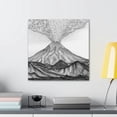 thumbnail image 4 of Volcanic Pointillism Glow - Canvas, 4 of 10