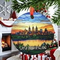 thumbnail image 2 of Saskatchewan Christmas Ornament, Ceramic, Acrylic - City Travel Souvenir, Tree Hanging, Holiday Keepsake 2025, Wanderlust Gift, Collector’s Piece, Holiday Tree Decoration, 2 of 5