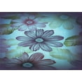 thumbnail image 1 of Ahgly Company Machine Washable Indoor Rectangle Transitional Purple Haze Purple Area Rugs, 2' x 4', 1 of 7