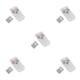 thumbnail image 1 of Ounissouiy Agujas elásticas para máquina de coser, punto multifuncional, prensatelas de acero inoxidable, suministro de repuesto para 7 ranuras Type2 NO2, 1 of 6