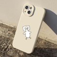 thumbnail image 5 of Cute Cartoon Lying Flat Duck Phone Case For iPhone 15 Pro Max 11 12 Mini 13 14 Pro Max X XS XR 7 8 14 15Plus Soft Silicone Cover, 5 of 5