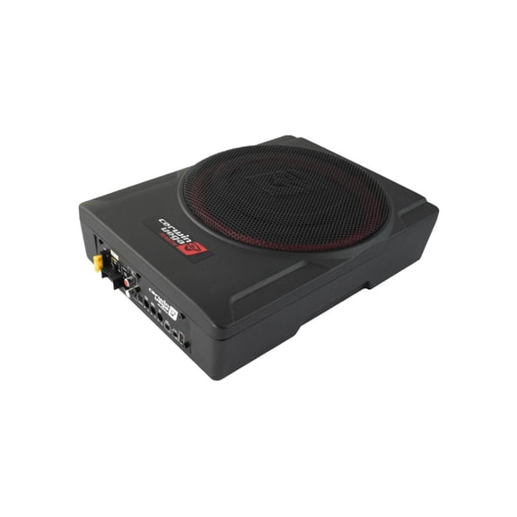 Cerwin Vega VR10 Subwoofers – Active & Passive Compact Subwoofer Enclosures, Powered & Passive, High-Performance Bass for Cars, Trucks, & More (VR10)