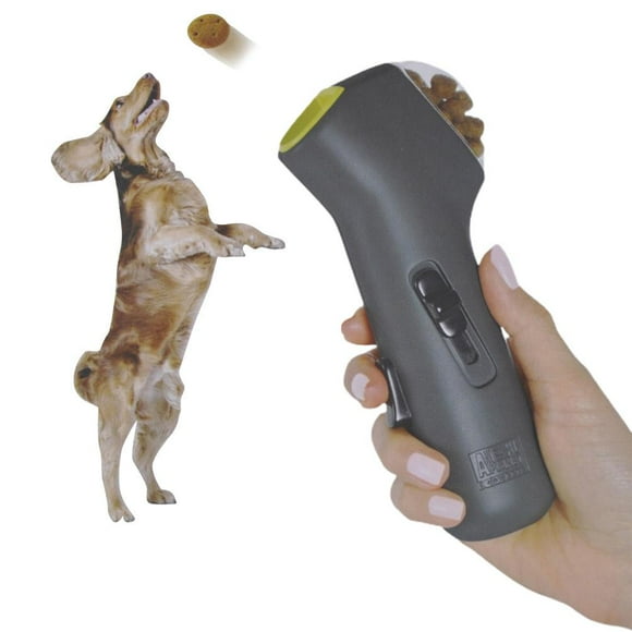 Lanzador de comida para perros, juguetes de entrenamiento para perros, divertido y duradero, dispensador de bocadillos para cachorros.
